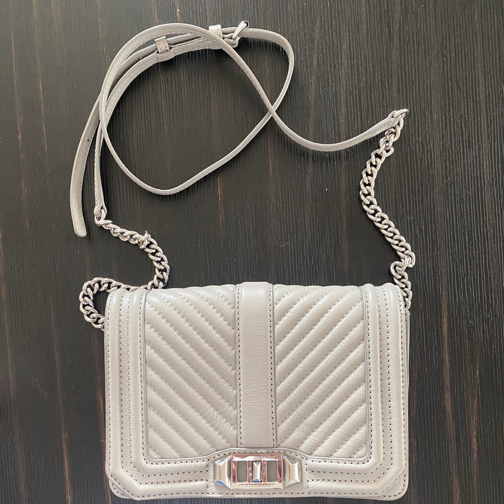 Rebecca Minkoff Small Chevron Quilted Crossbody